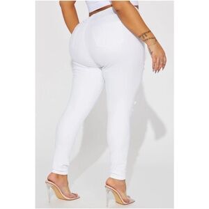 Fashion Nova Hit ‘Em Where It Hurts Distressed Jeans